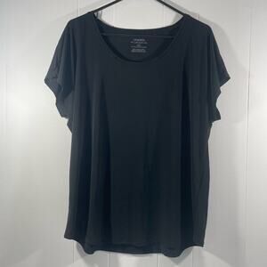 Chico's Women's The Ultimate Tee Black Size XL